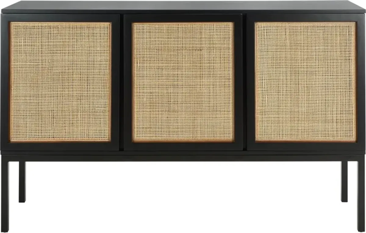 Miranda 3-Door Rattan Sideboard