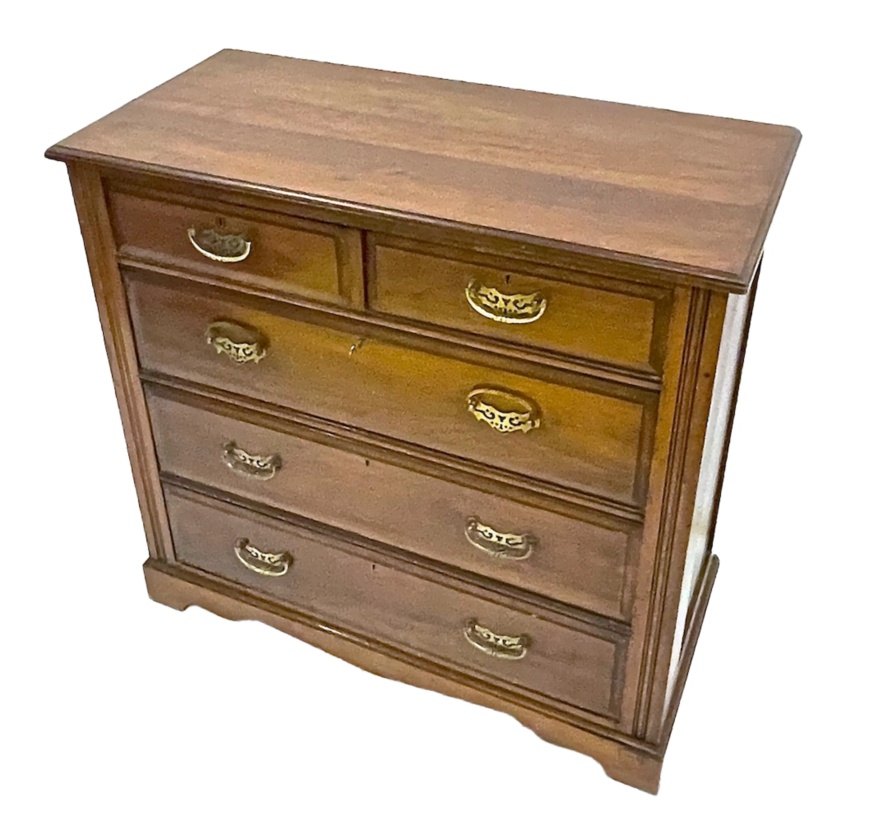 Traditional Style Chest Of Drawers - Vermilion Designs - Brown