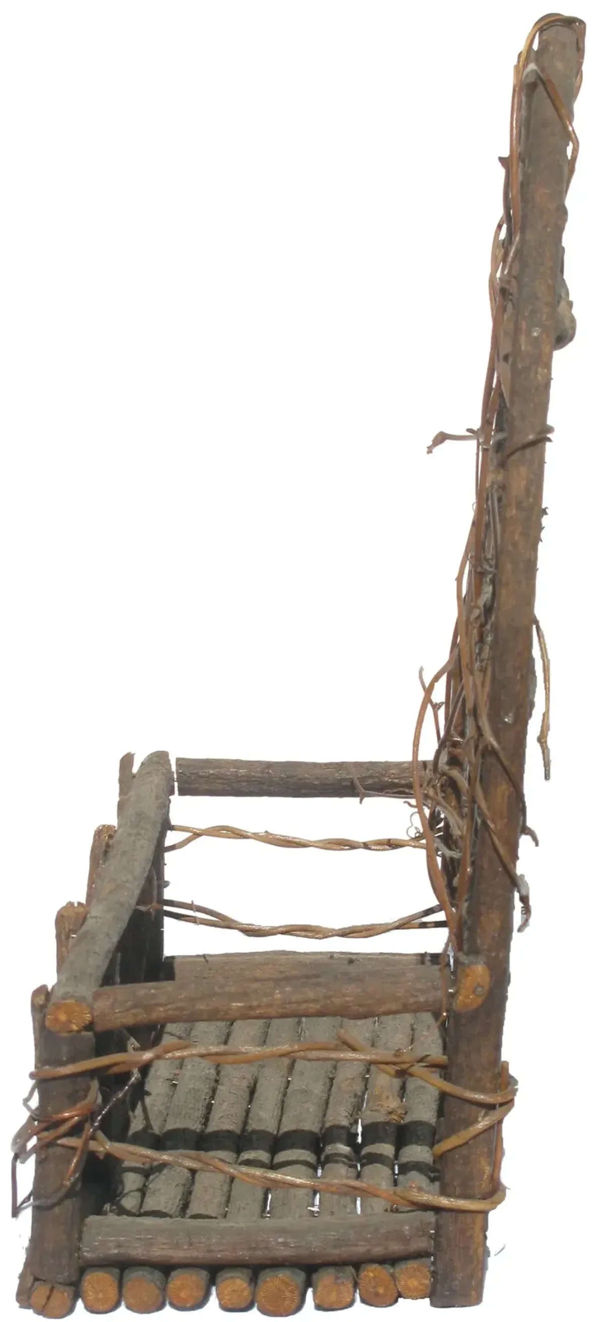 Organic Chic Twig Tabletop / Wall Shelf - Chez Vous - brown