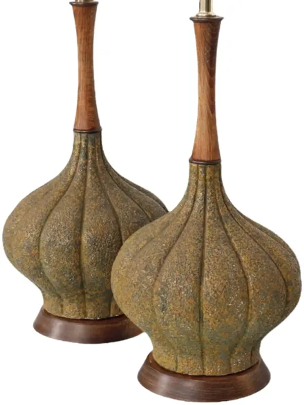 Pieri Tullio Ceramic Table Lamps - Set of 2 - Interesting Things