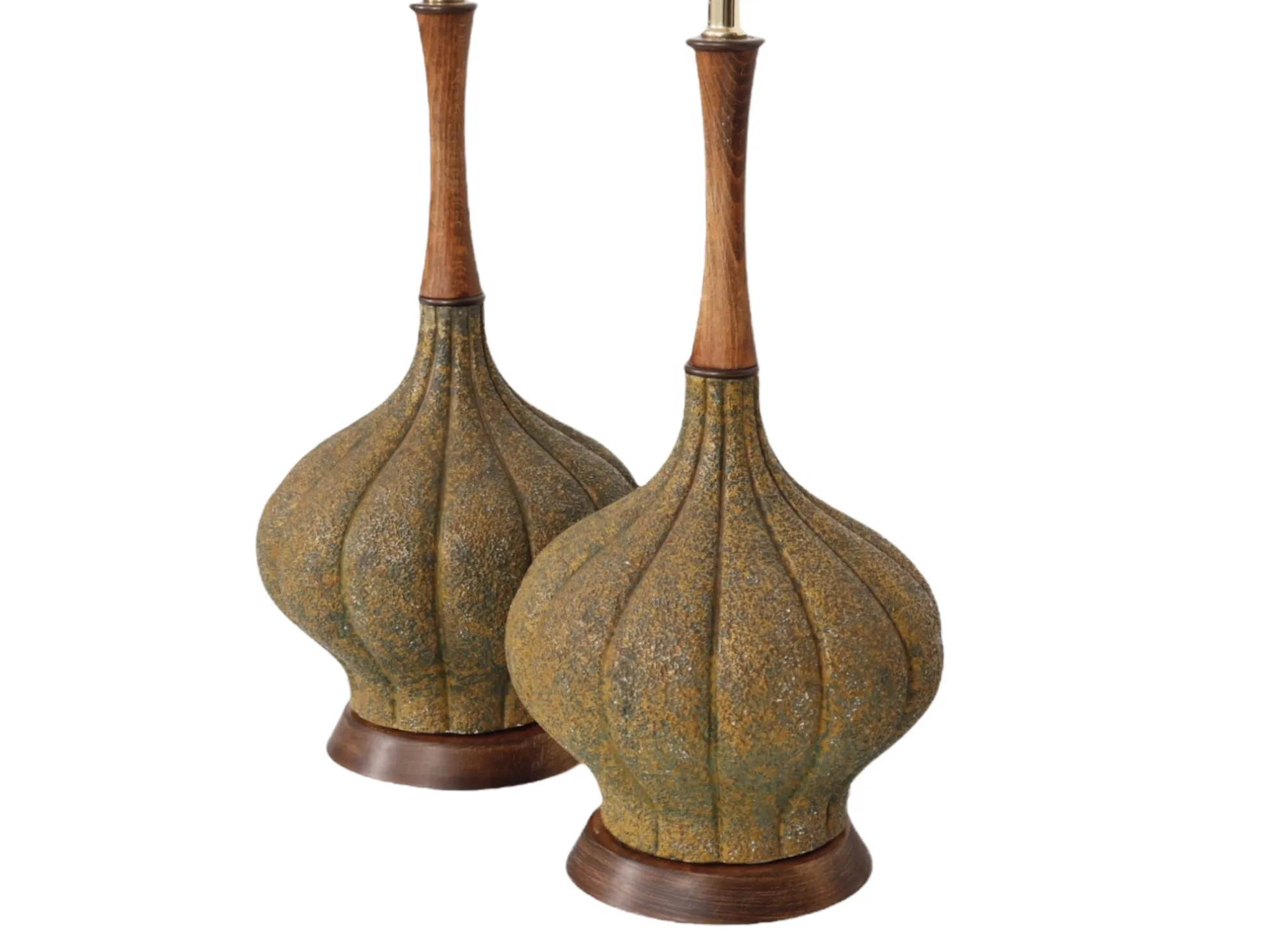 Pieri Tullio Ceramic Table Lamps - Set of 2 - Interesting Things