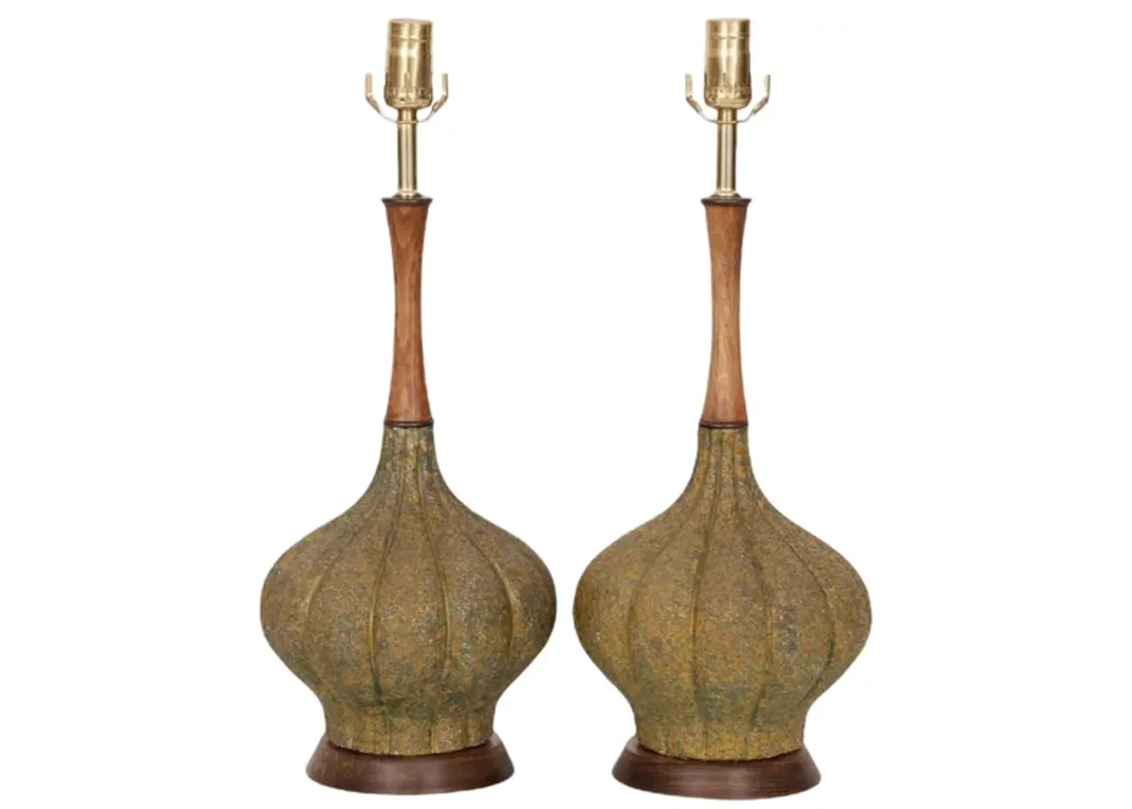 Pieri Tullio Ceramic Table Lamps - Set of 2 - Interesting Things