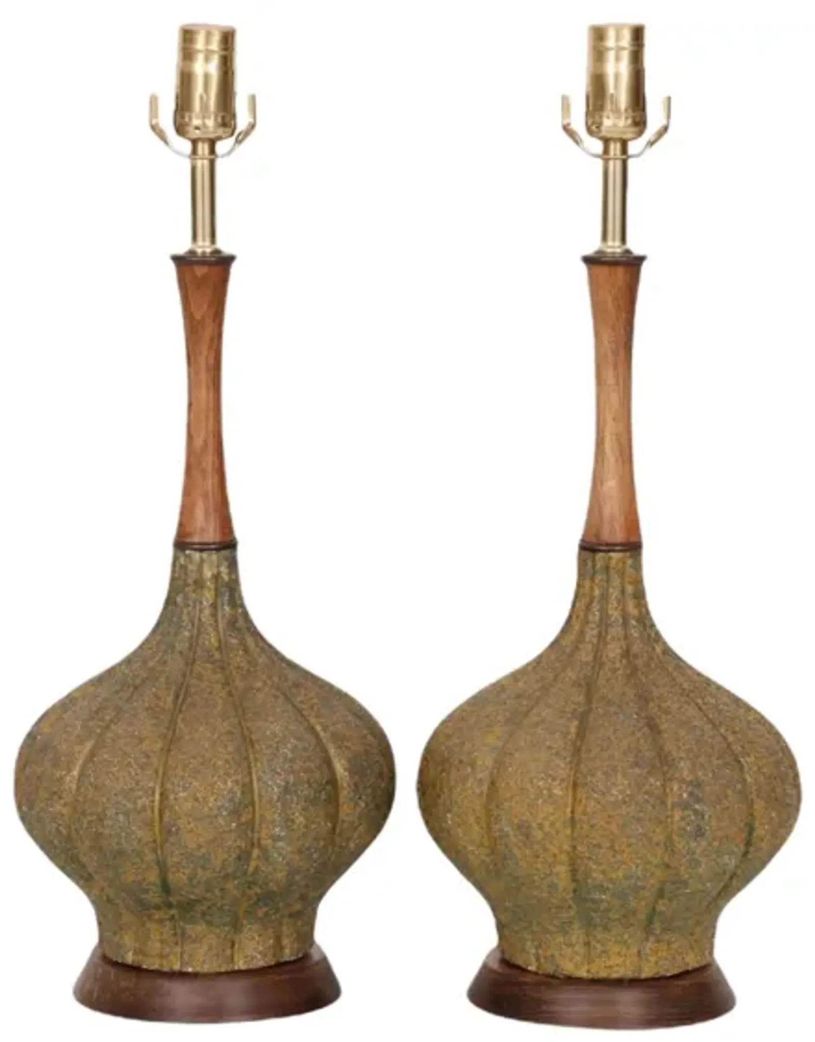 Pieri Tullio Ceramic Table Lamps - Set of 2 - Interesting Things