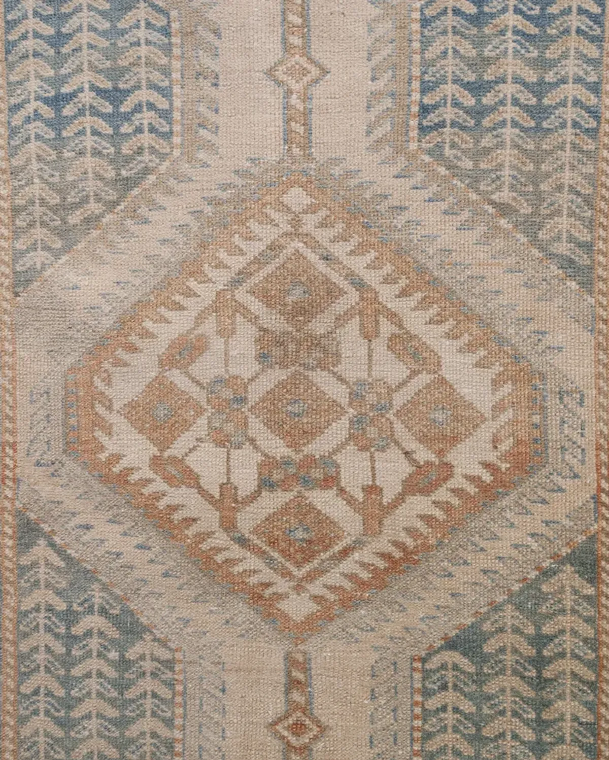 Persian Malayer Runner 3'6"x16'10" - beige