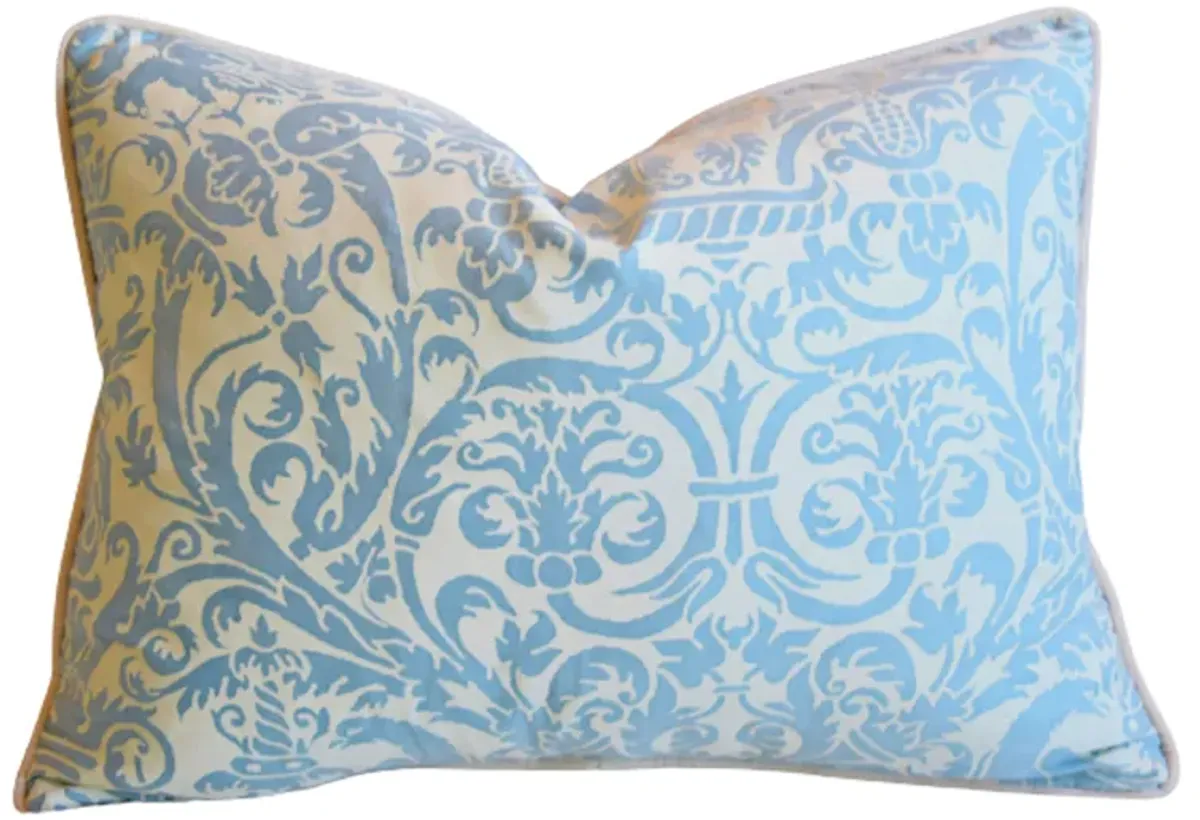 Italian Mariano Fortuny Uccelli Pillow