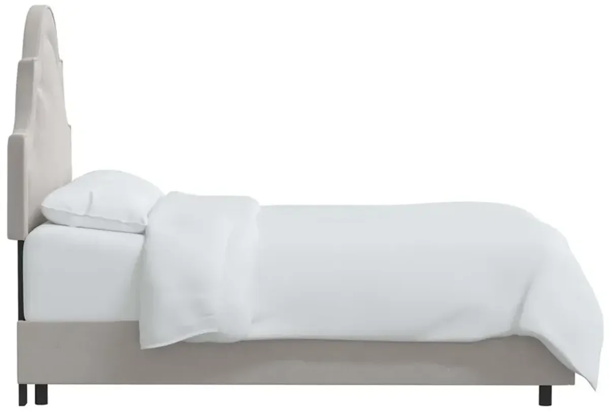 Kennedy Velvet Arched Bed