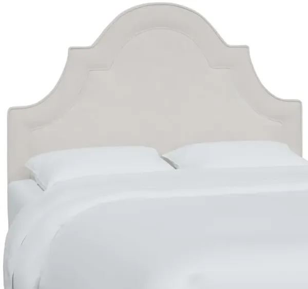 Kennedy Velvet Arched Headboard