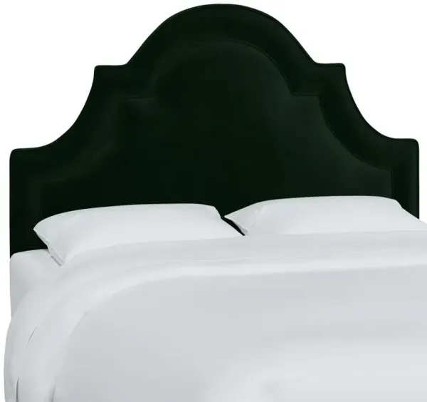 Kennedy Velvet Arched Headboard