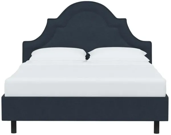 Kennedy Linen Arched Platform Bed
