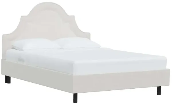 Kennedy Velvet Arched Platform Bed