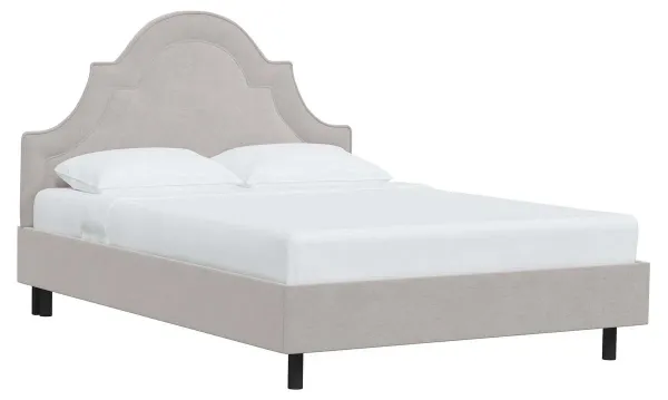 Kennedy Velvet Arched Platform Bed