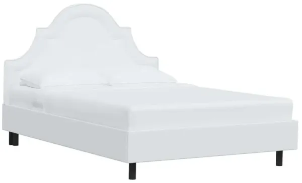Kennedy Linen Arched Platform Bed
