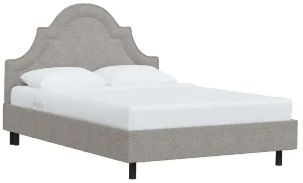 Kennedy Bouclé Arched Platform Bed