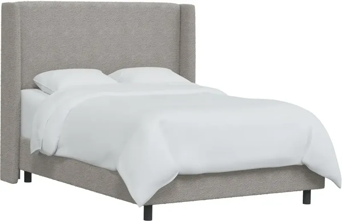 Kelly Bouclé Wingback Bed