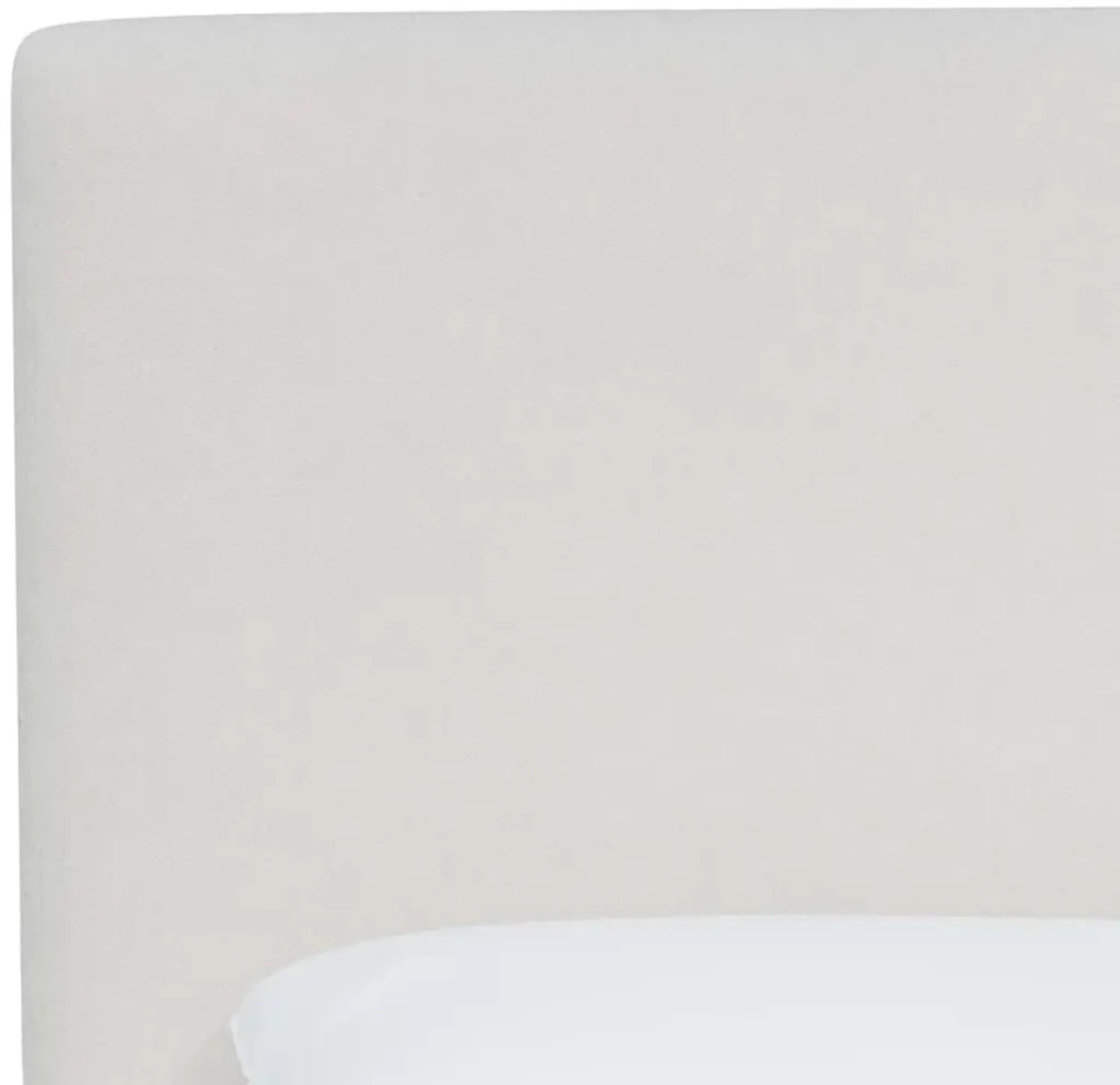 Novak Velvet Bed White One Kings Lane | Furniture.com