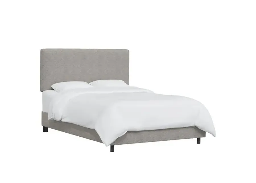 Novak Boucle Bed - Gray