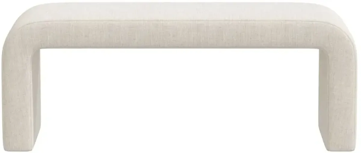 Celia Waterfall Linen Bench