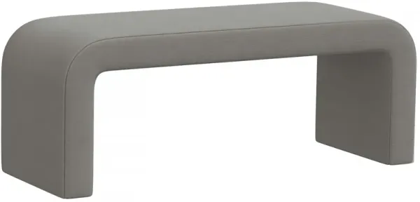 Celia Waterfall Linen Bench