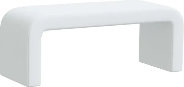 Celia Waterfall Linen Bench