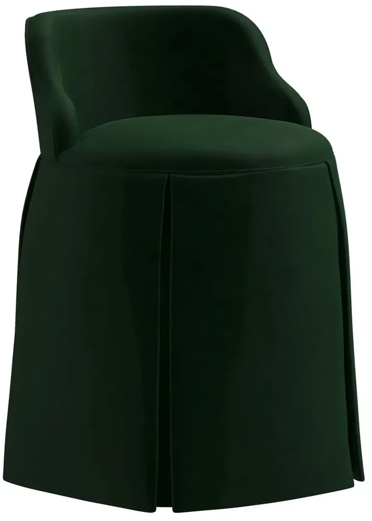 Addie Vanity Stool, Velvet