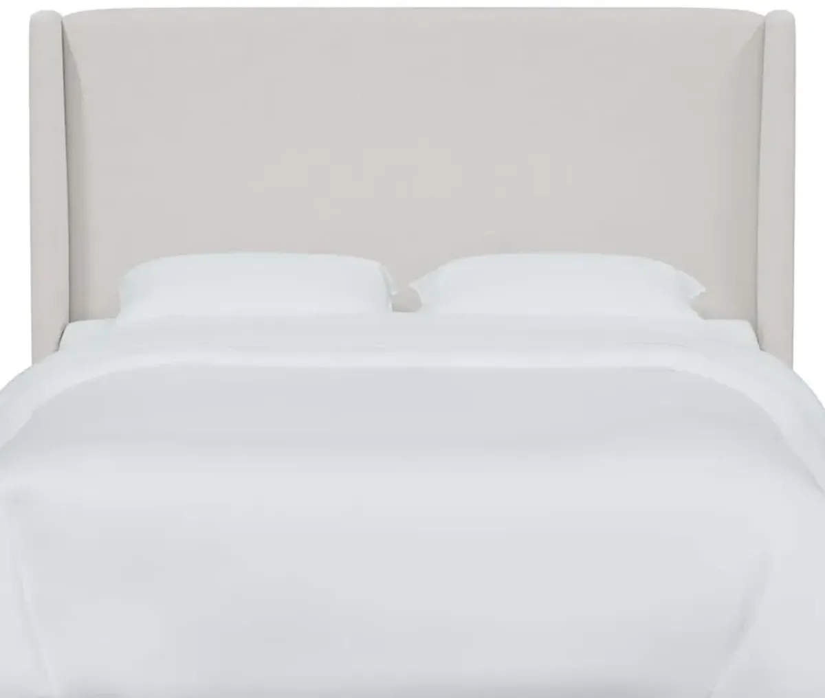 Kelly Velvet Wingback Headboard