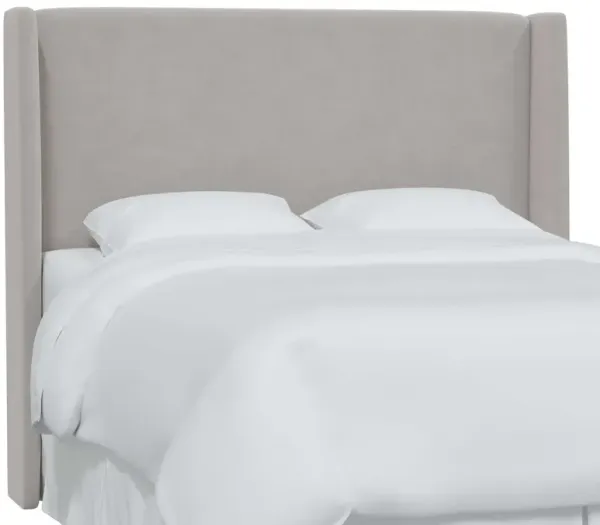 Kelly Velvet Wingback Headboard