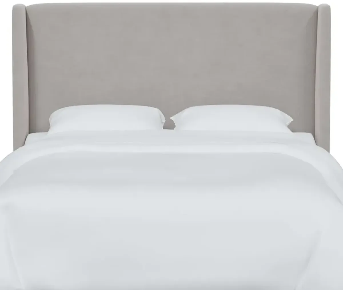 Kelly Velvet Wingback Headboard