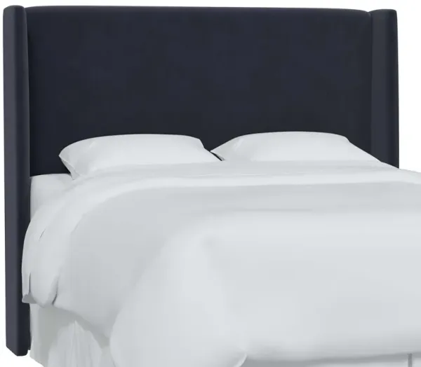 Kelly Velvet Wingback Headboard