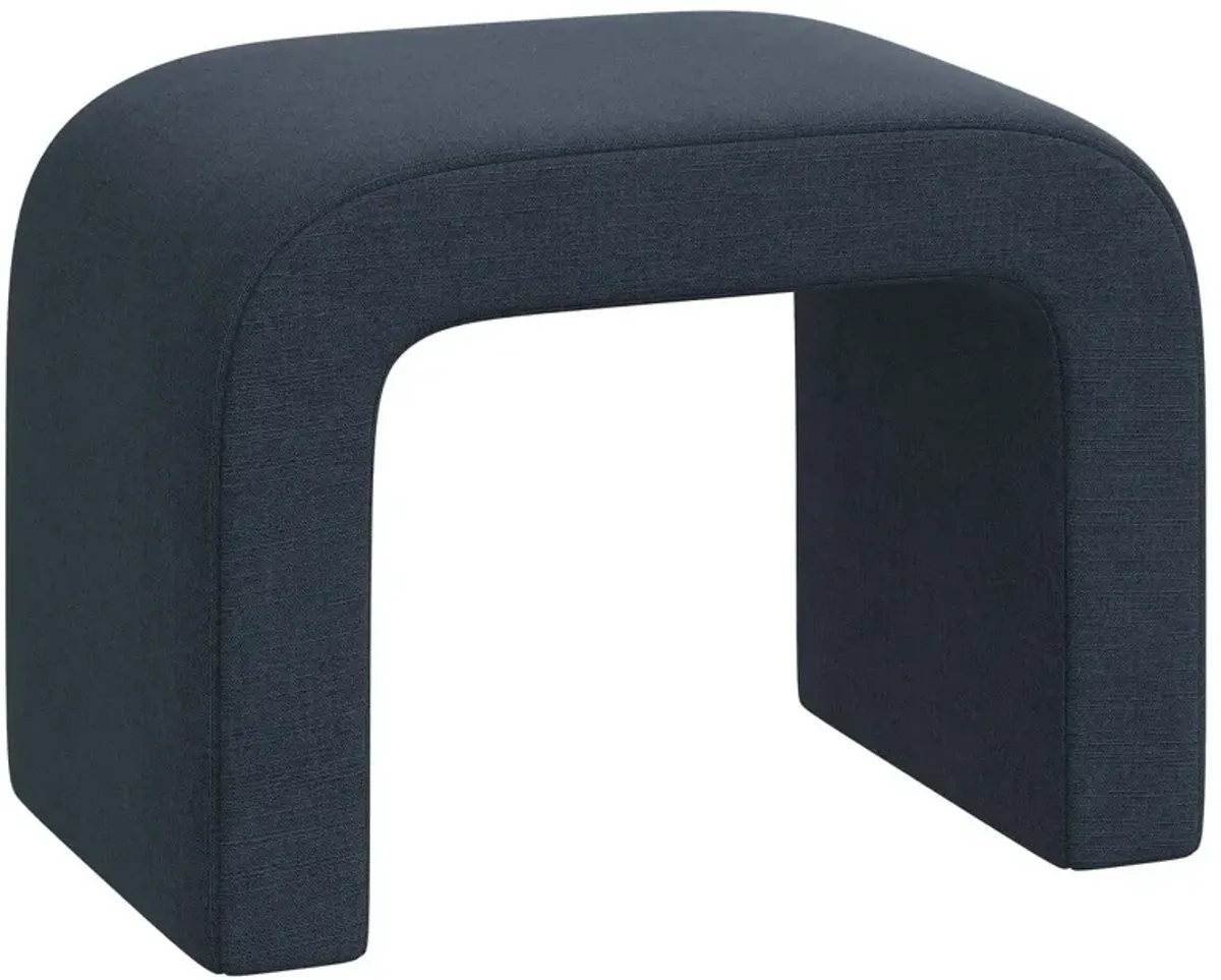 Celia Waterfall Linen Ottoman