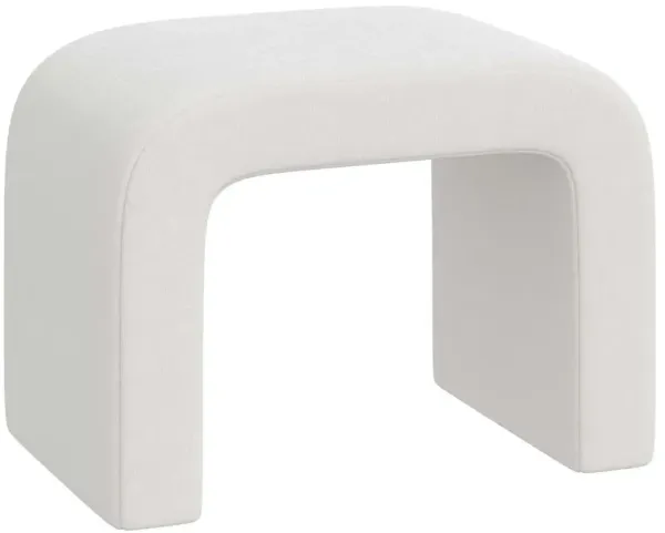 Celia Waterfall Velvet Ottoman