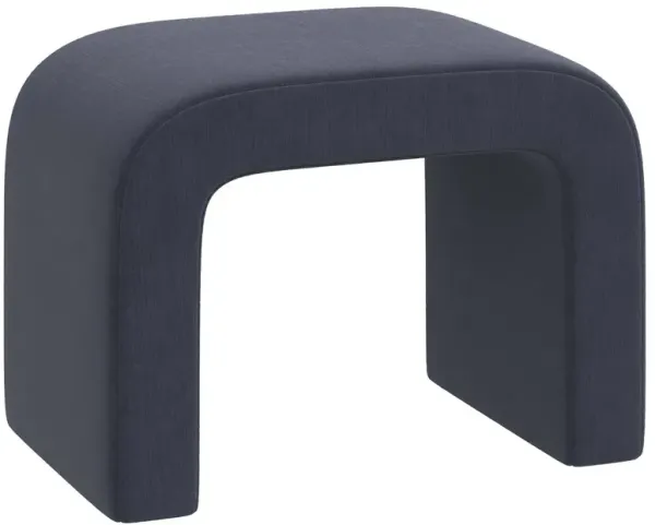 Celia Waterfall Velvet Ottoman