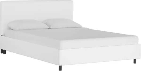 Novak Linen Platform Bed