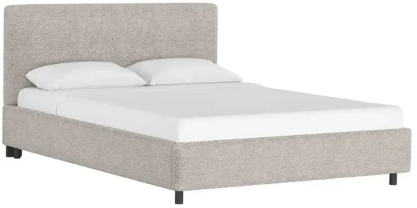 Novak Boucle Platform Bed