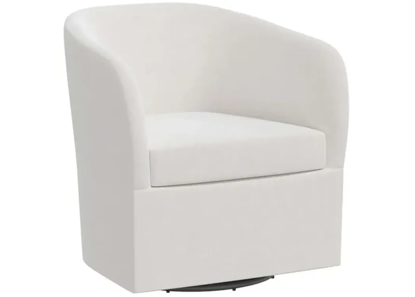 Zara Velvet Swivel Chair