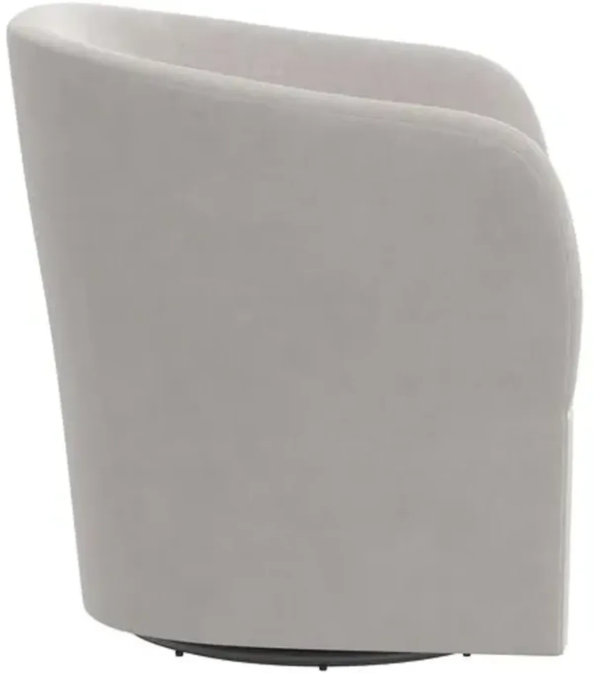 Zara Velvet Swivel Chair