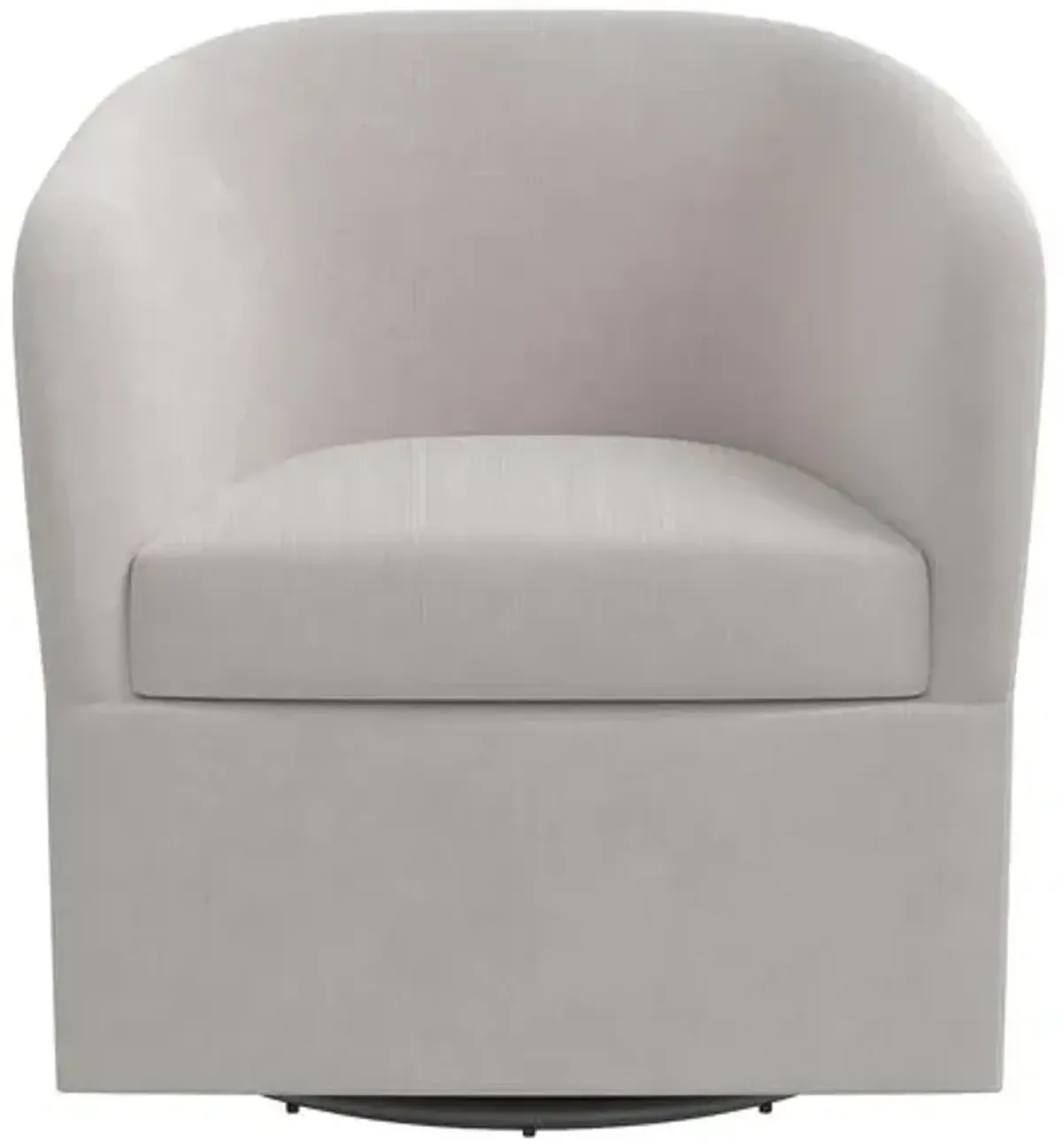 Zara Velvet Swivel Chair