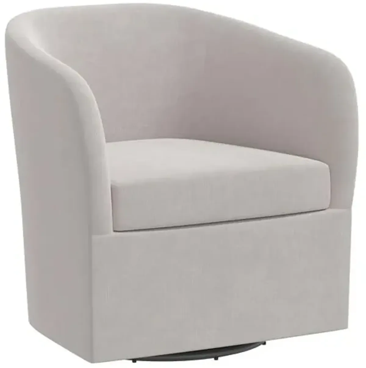 Zara Velvet Swivel Chair