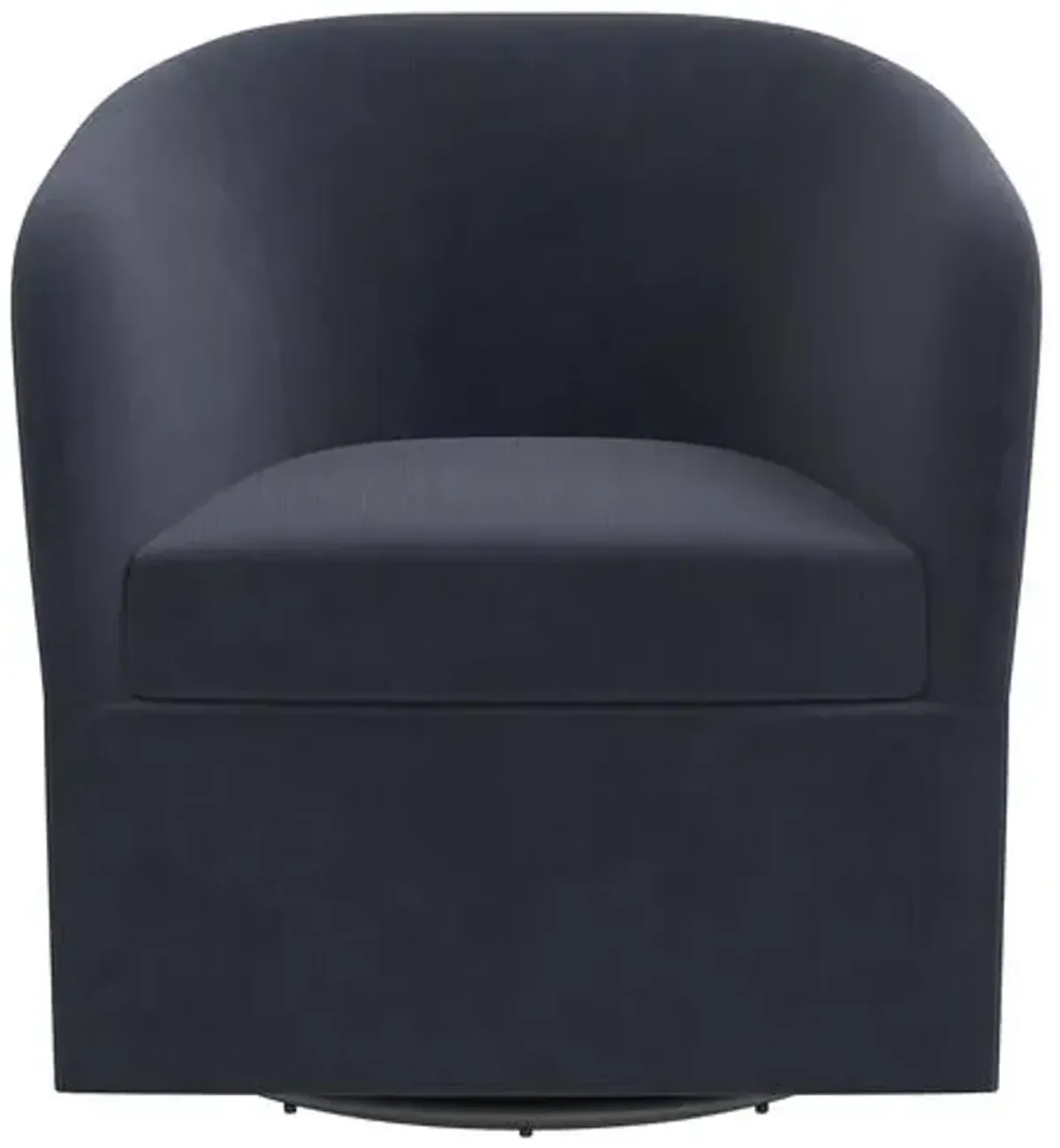 Zara Velvet Swivel Chair