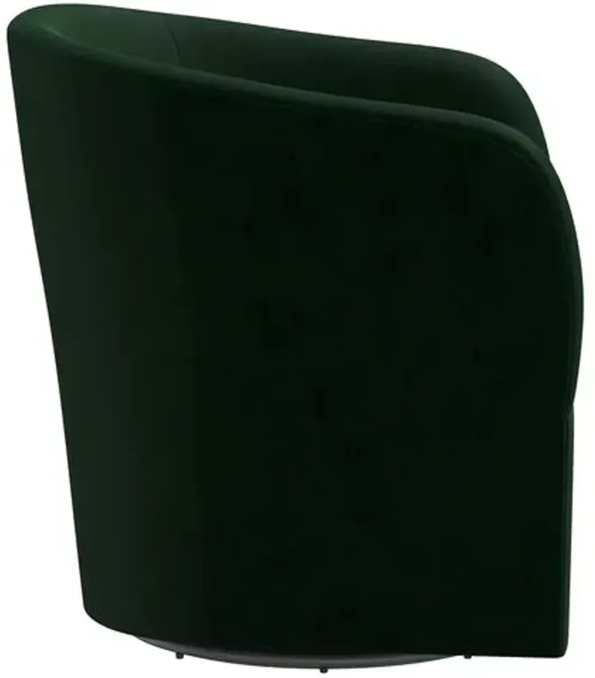 Zara Velvet Swivel Chair