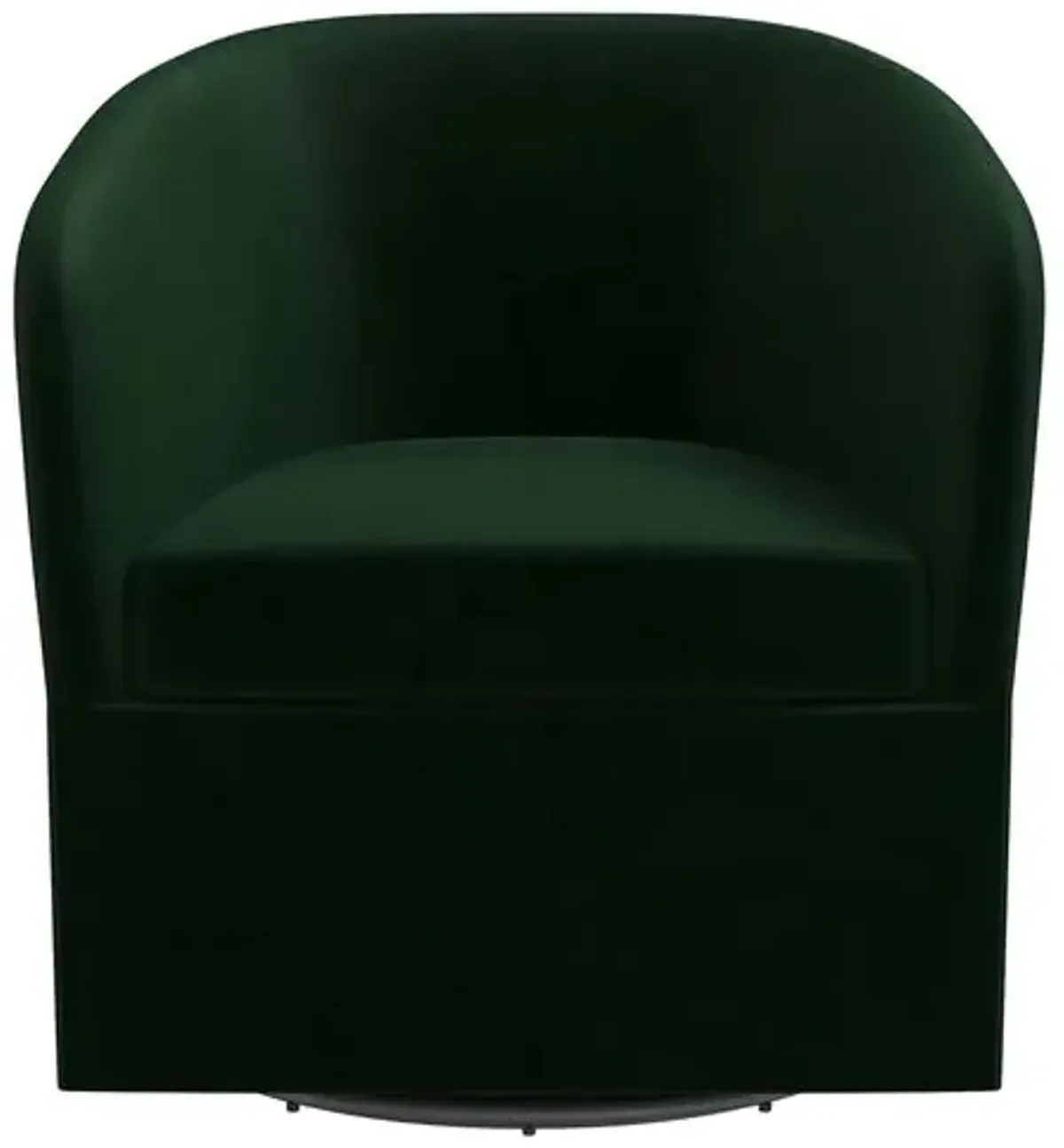 Zara Velvet Swivel Chair