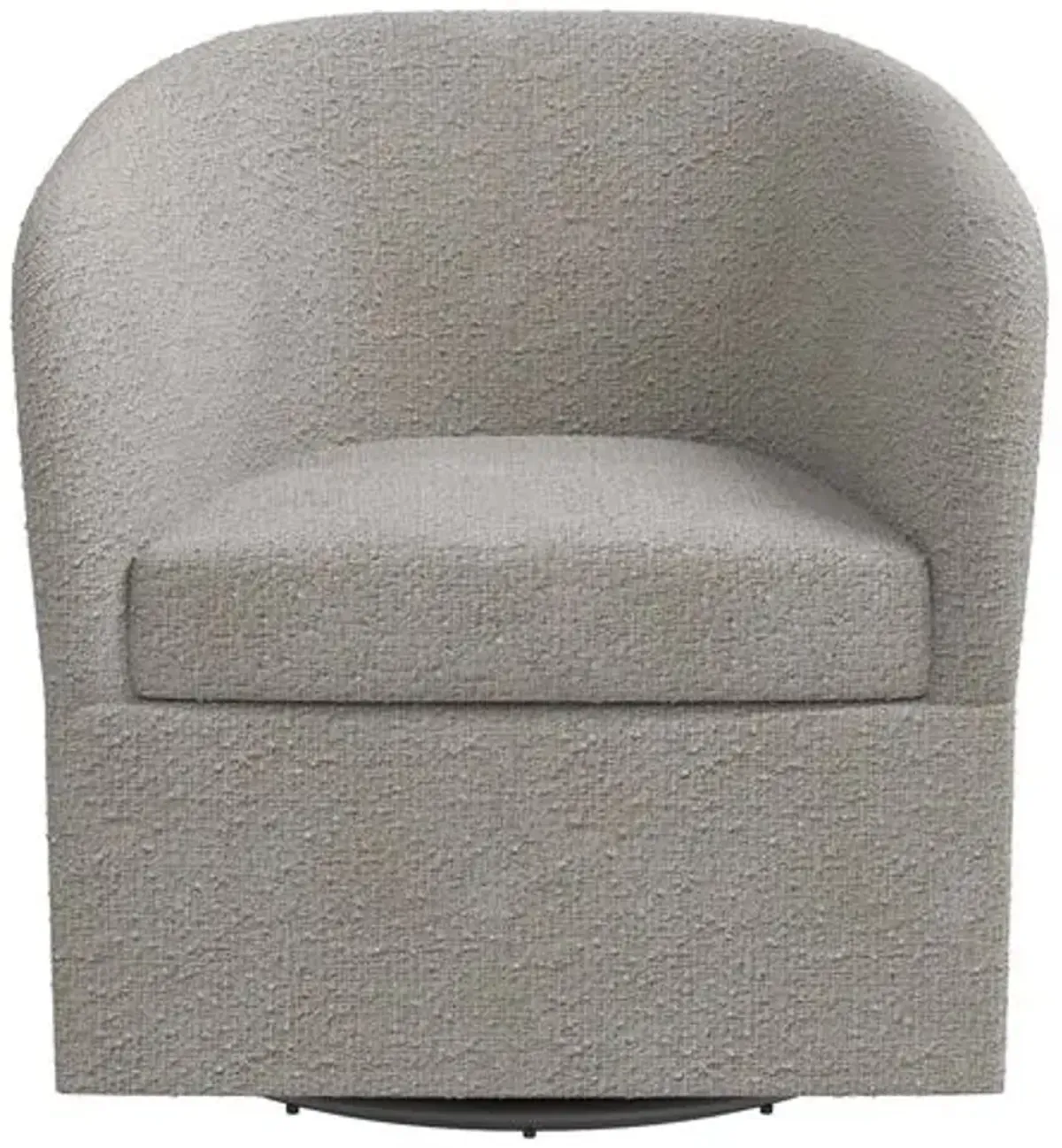 Zara Bouclé Swivel Chair