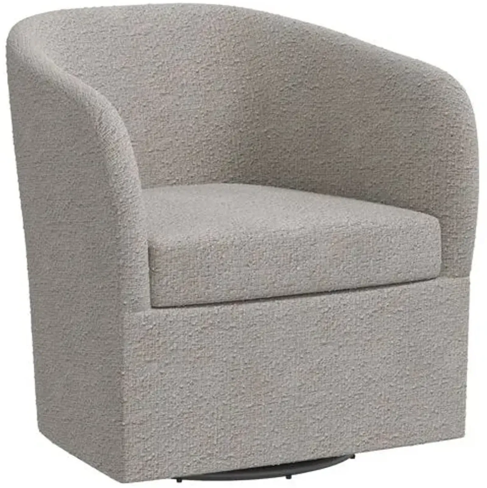 Zara Bouclé Swivel Chair