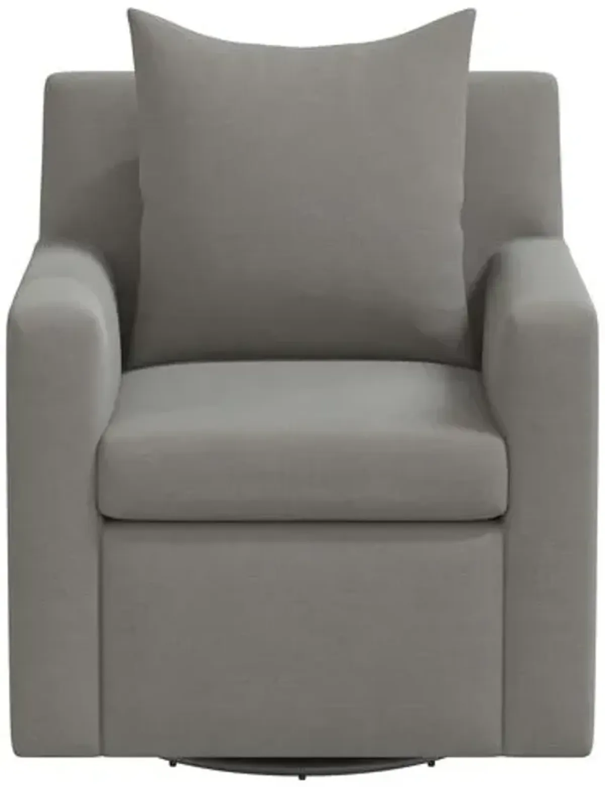 Willa Linen Swivel Chair