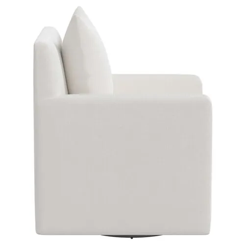 Willa Velvet Swivel Chair