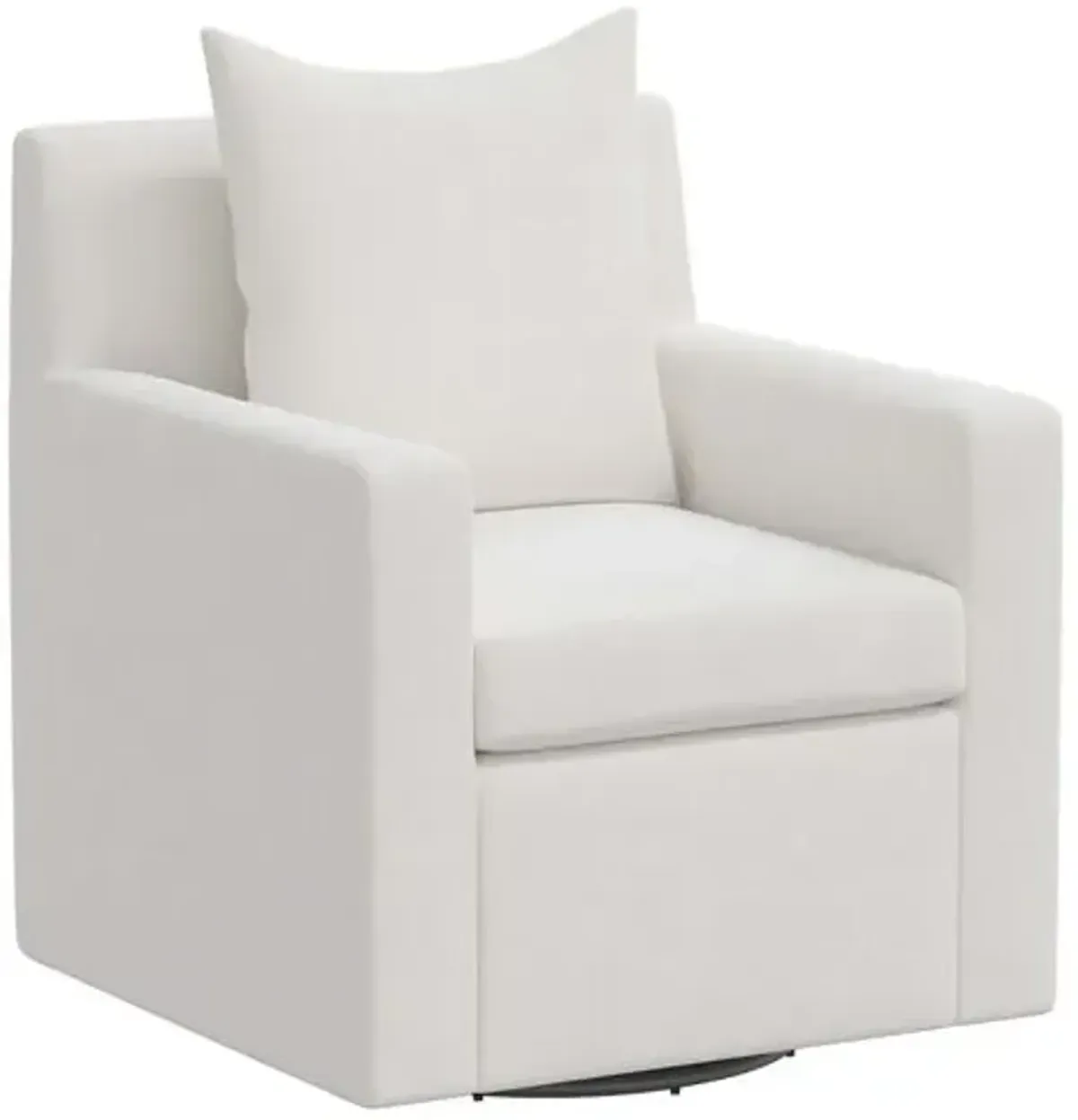 Willa Velvet Swivel Chair