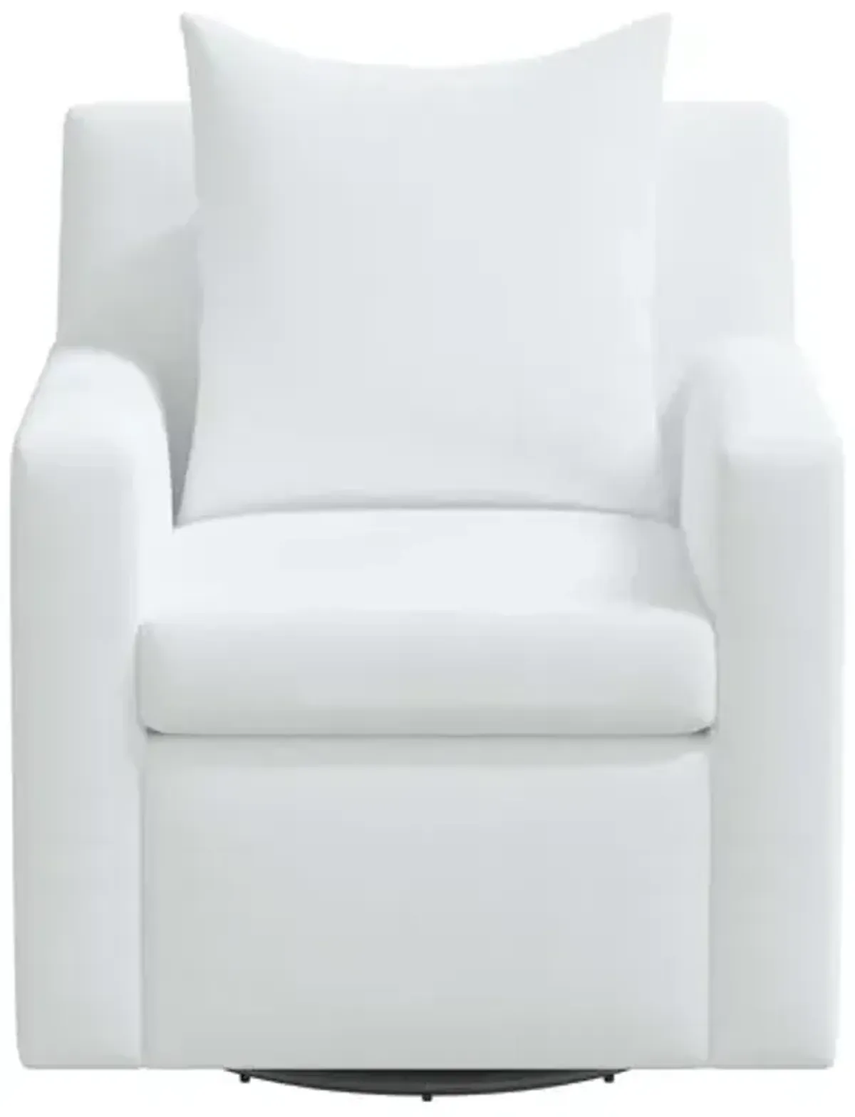 Willa Linen Swivel Chair