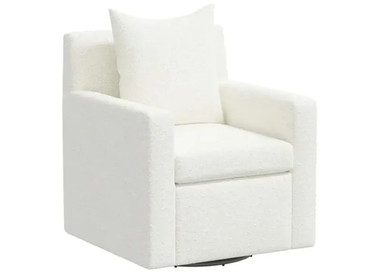 Willa Boucle Swivel Chair