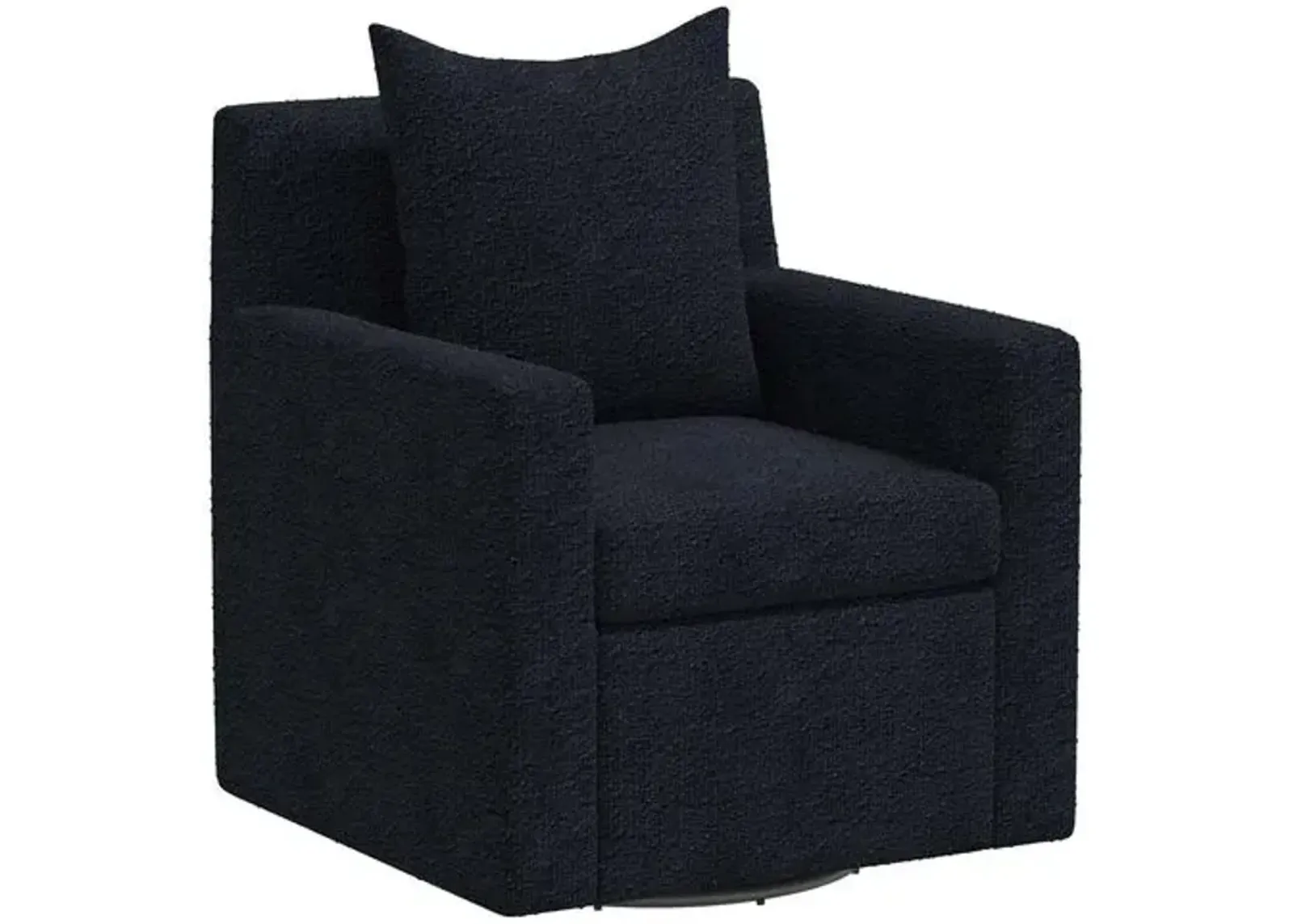 Willa Boucle Swivel Chair