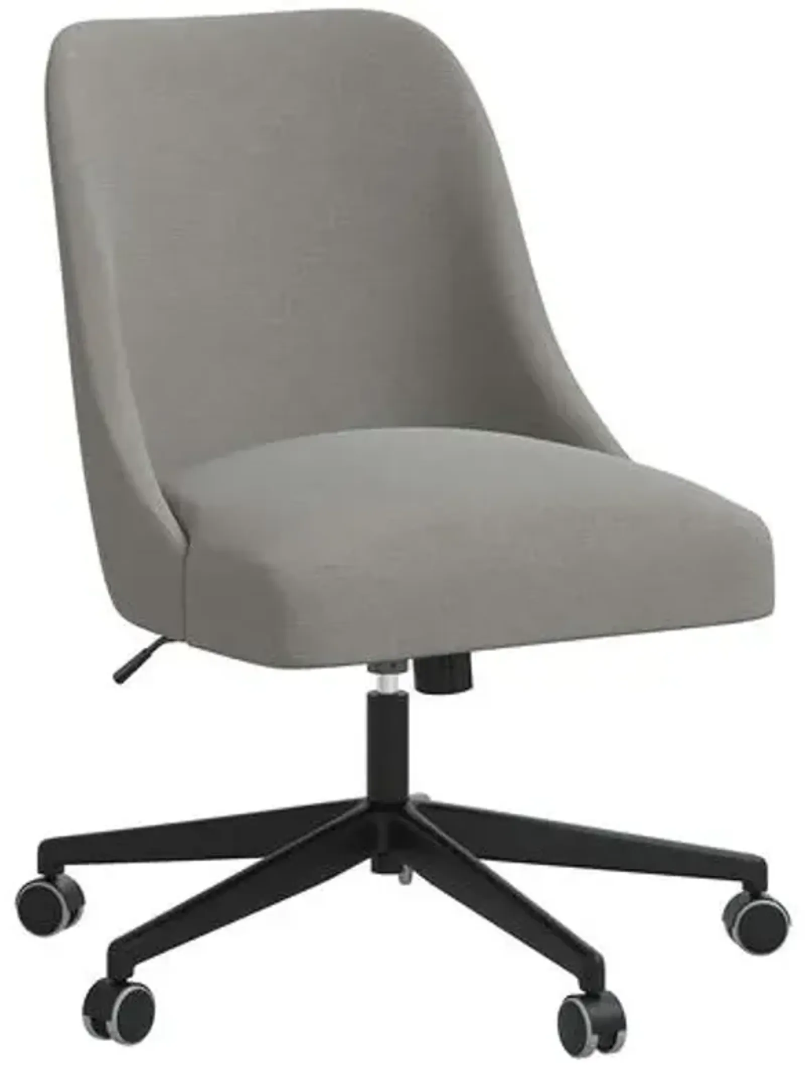 Celeste Linen Desk Chair - Gray