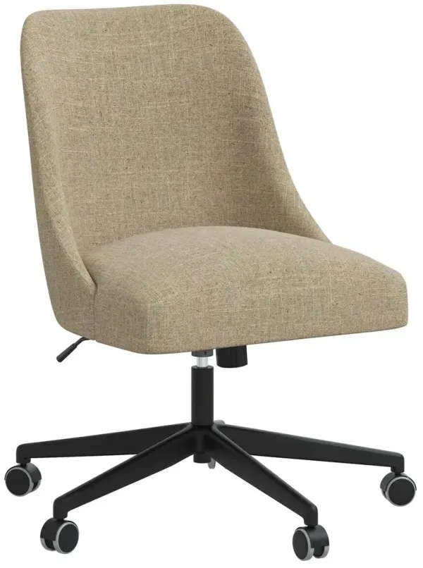 Celeste Linen Desk Chair